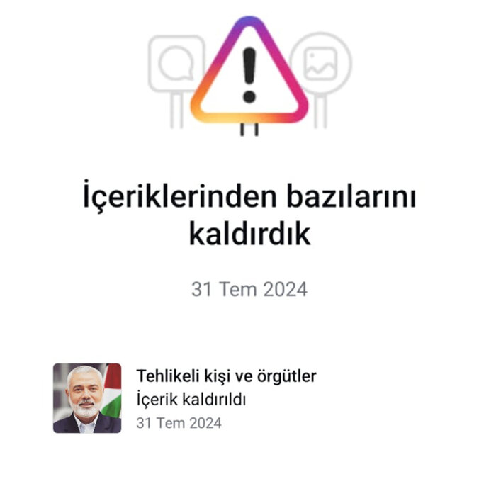 Türkiye'de Instagram'a erişim engeli