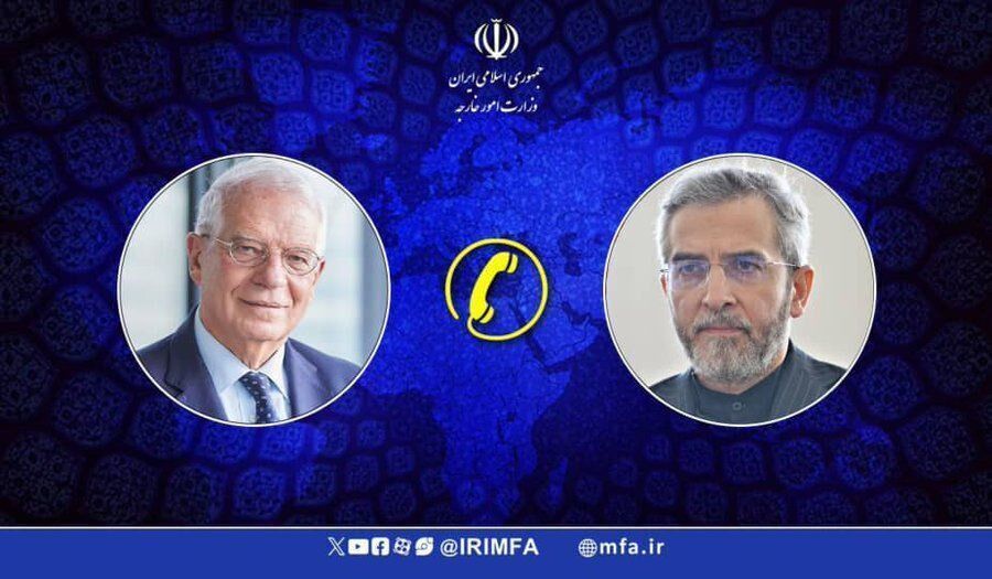 Bagheri critique l'absence de condamnation d’Israël au Conseil de sécurité des Nations unies/ L'Iran a droit à sa légitime défense (Borell)