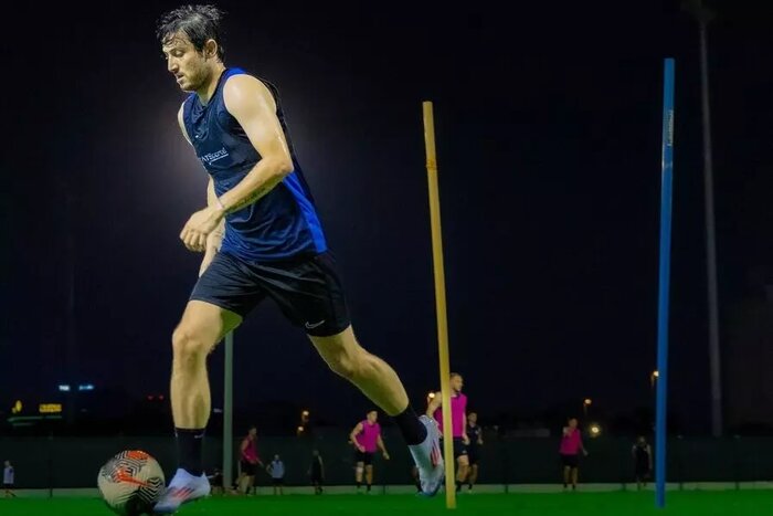 سردار از عشقآباد به دبی رفت؛ مچ پای آزمون جراحی میشود!