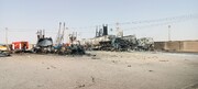 Fire shuts down Iran’s main trade gateway to Afghanistan