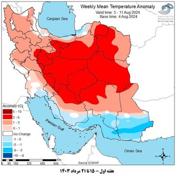 بافق یزد برای دومین روز پیاپی گرمترین شهر ایران شد