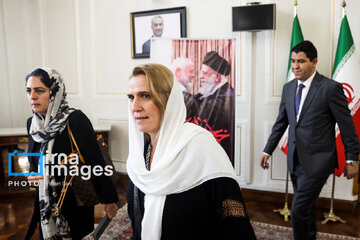 Le ministre iranien des affaires étrangères par intérim rencontre des émissaires étrangers