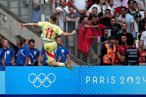 اسپانیا فینالیست فوتبال المپیک شد/ پایان شگفتی‌سازی مراکش