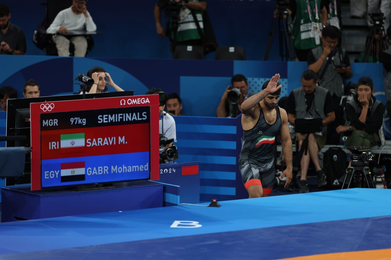 Saravi Paris Olympics: Iran’s Greco-Roman wrestler Saravi advances to final ...