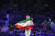 الايرانية نعمت زادة تحرز البرونزية بالتايكواندو في اولمبياد باريس 2024