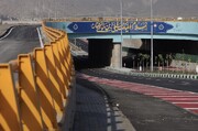 تقاطع غیرهمسطح قمر بنی‌هاشم در حاشیه شهر مشهد افتتاح شد