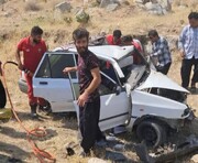 حادثه رانندگی در جاده کمربندی گچساران یک کشته و هفت مصدوم داشت