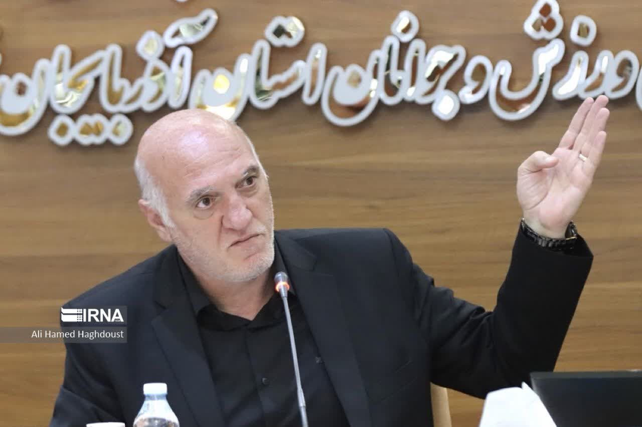 مدیرکل ورزش آذربایجان شرقی: حمایت صنایع از ورزش استان ضعیف است مدیرکل ورزش آذربایجان شرقی: حمایت صنایع از ورزش استان ضعیف است