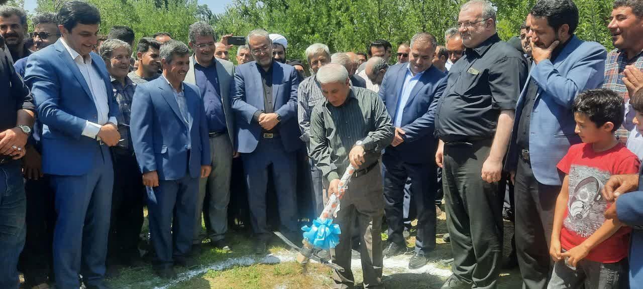 مجتمع آموزشی خیرساز در روستای «شلیلوند» مراغه کلنگ‌زنی شد