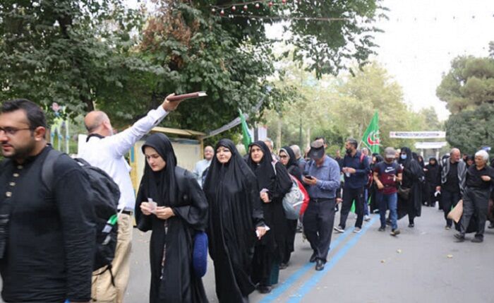 کاروان زیارتی اربعین حسینی دانشگاه تهران اعزام شد