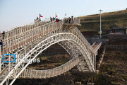 Inaugurado un puente combinado en la ciudad iraní de Sarein