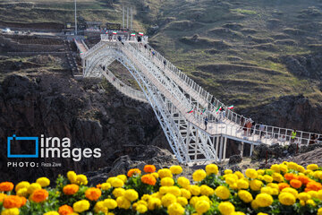 Inauguration d’un pont piéton touristique dans la province d’Ardabil