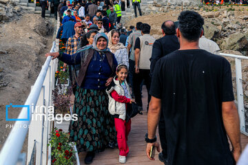 Inauguration d’un pont piéton touristique dans la province d’Ardabil