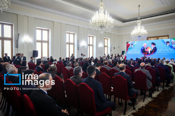 Ceremonia de conmemoración del mártir Ismail Haniya en Teherán