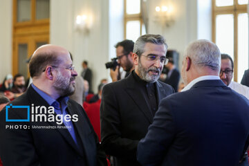 Ceremonia de conmemoración del mártir Ismail Haniya en Teherán