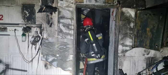 آمادهباش مراکز درمانی غرب مازندران پس از آتش سوزی بیمارستان نوشهر