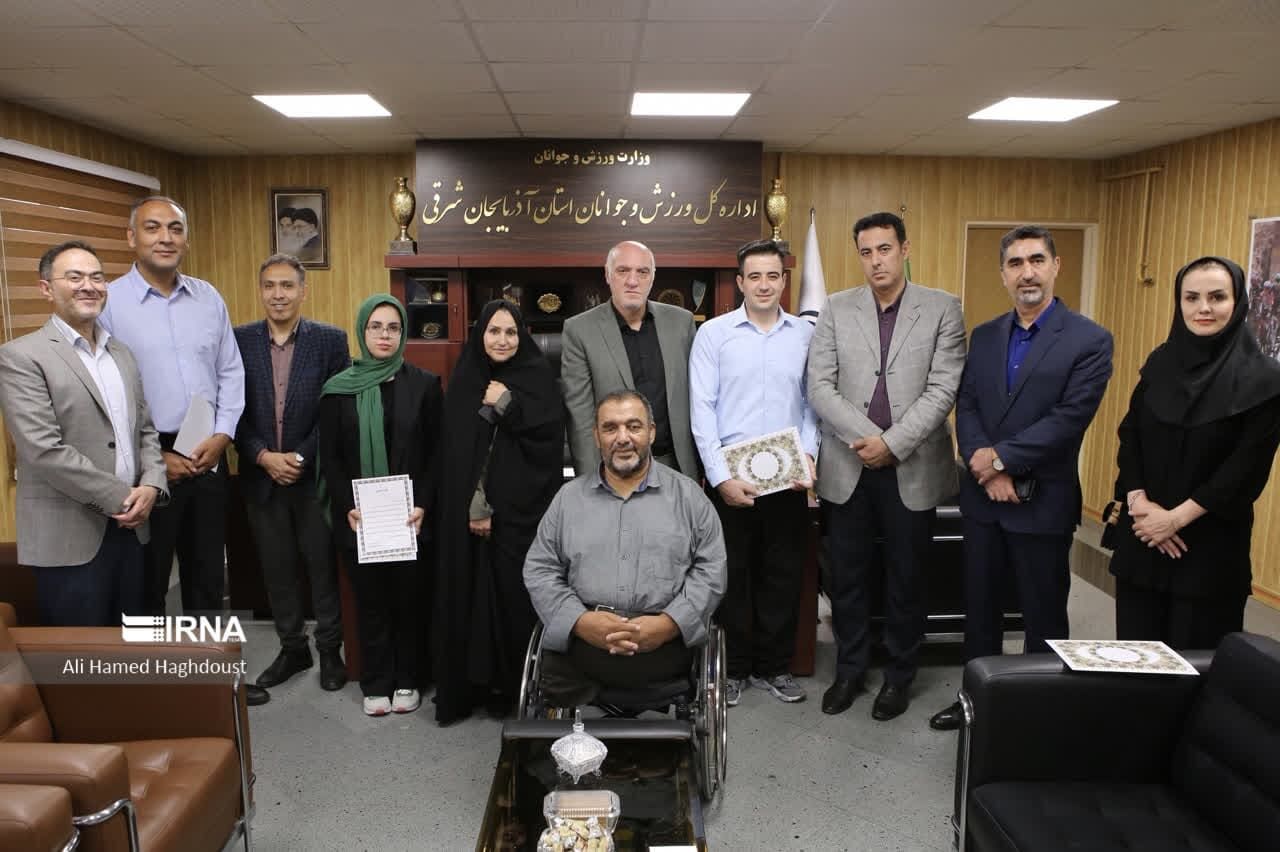 پای گفت و گو با پارالمپیکی های آذربایجان شرقی/ قول کسب طلای پارالمپیک پاریس + فیلم پای گفت و گو با پارالمپیکی های آذربایجان شرقی/ قول کسب طلای پارالمپیک پاریس + فیلم