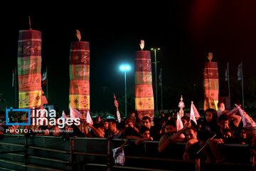 Ceremonia de despedida a peregrinos de Arbaín