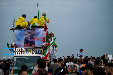 Pueblo de Juybar y Behshahr dan cálida bienvenida a sus medallistas en JJOO