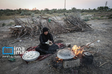 Des Mawkibs du pèlerinage d'Arbaïne à la frontière iranienne de Chazabeh