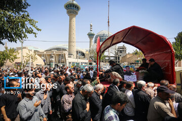 Funérailles d’un conseiller du Corps des gardiens de la révolution islamique, tombé en martyr après lors d'une frappe aérienne en Syrie