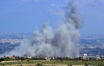 Vidéo: tirs de roquettes du Hezbollah contre des positions militaires israéliennes sur le plateau du Golan