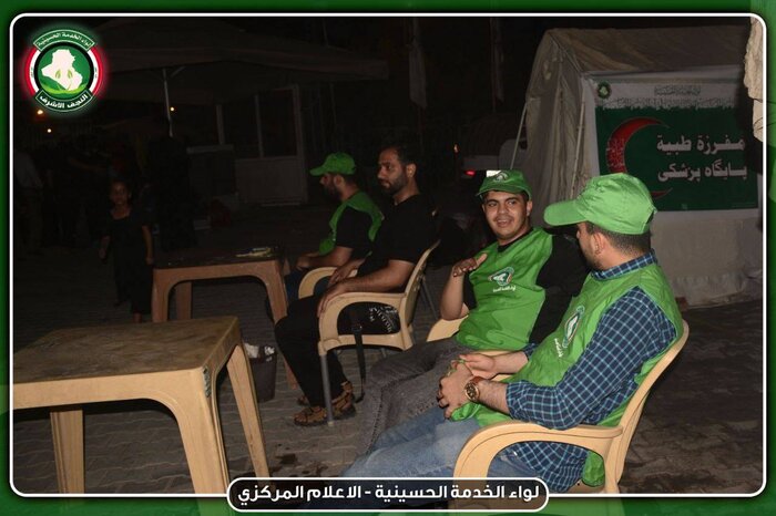 الاربعين الحسيني.."لواء الخدمة الحسينية" من مظاهر التعاطف بين العراقيين والزوار الإيرانيين