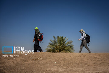 Marcha de Arbaín, ruta de Tariq al-Ulama