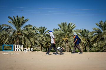 Marcha de Arbaín, ruta de Tariq al-Ulama