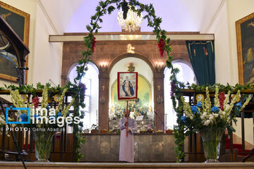 Célébration de l'Ascension de la Sainte Vierge Marie à Téhéran