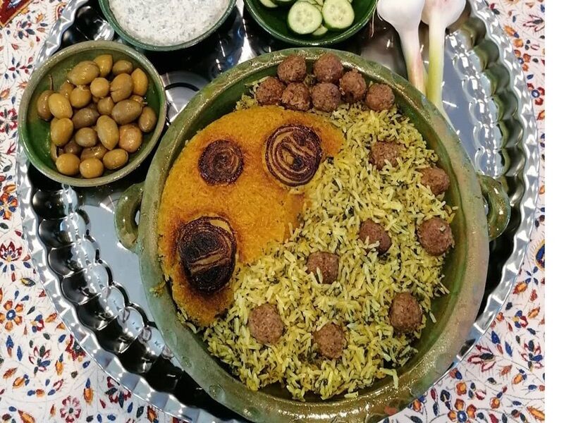 طرز تهیه اسفناج پلو؛ برای درمان سرماخوردگی این قاطی پلو را بپزید