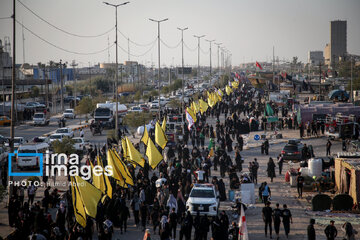 Marcha de Arbaín, ruta Diwaniya