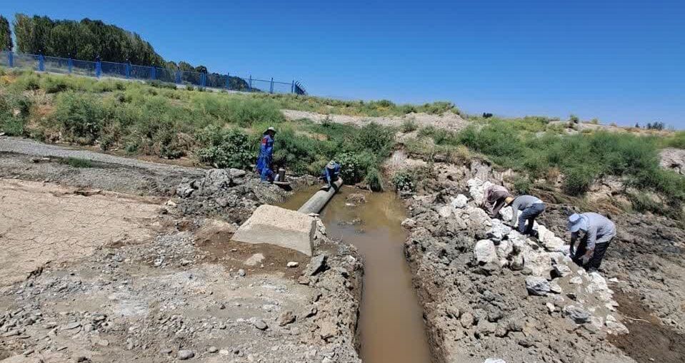 لوله انتقال گاز خط ۲۰ اینچ خوی ایمن سازی شد لوله انتقال گاز خط ۲۰ اینچ خوی ایمن سازی شد
