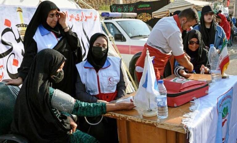 ارایه خدمات درمانی برای ۶ هزار زائر اربعین حسینی از سوی دانشگاه علوم پزشکی تبریز ارایه خدمات درمانی برای ۶ هزار زائر اربعین حسینی از سوی دانشگاه علوم پزشکی تبریز