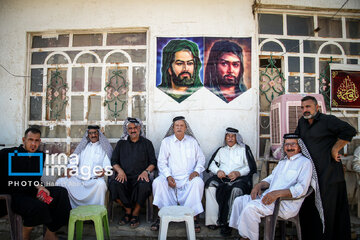 Marche d'Arbaeen:  route de Divaniyeh