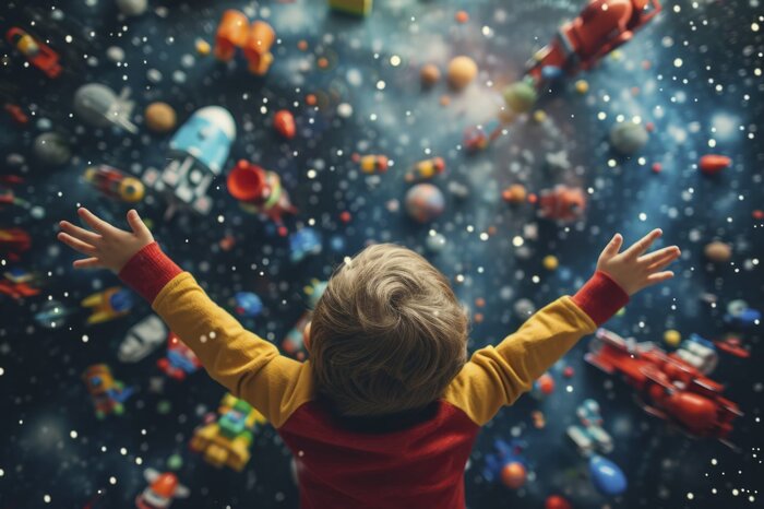 شادمانههای روز کودک در سمنان با چاشنی دعا برای کودکان جبهه مقاومت