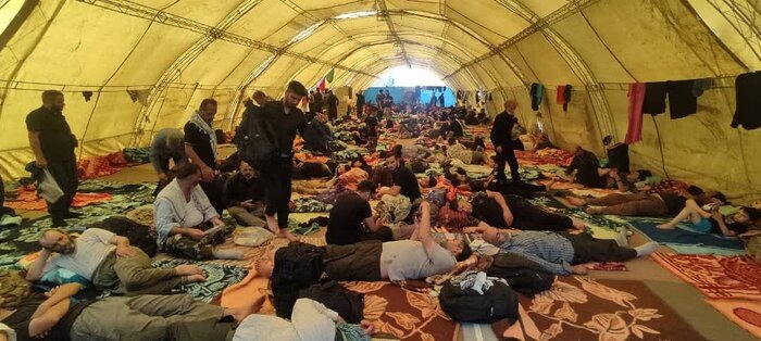 البرزمنزلگاه مهر؛ روایتی از کرامت بیپایان مردم در مسیر بدرقه قائد شهید