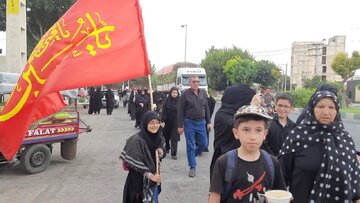 جاماندگان کربلا در شهر حسینی مراغه پیاده‌روی کردند