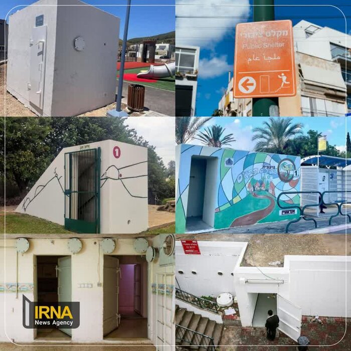 پناهگاههای عمومی «تلآویو» و «حیفا» باز شدند + عکس