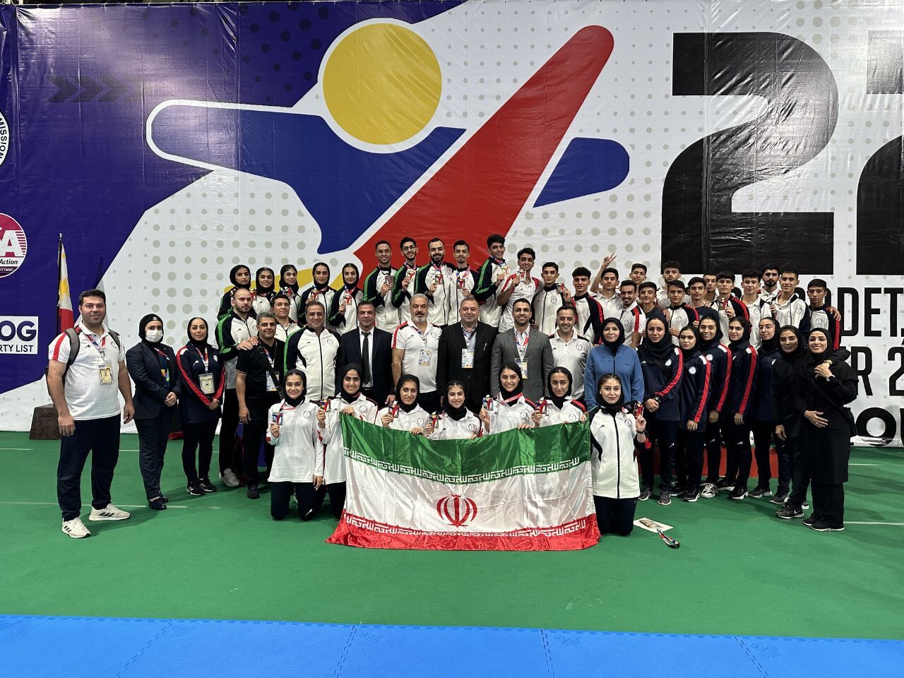 Iran juniors crowned champion at Asian Karate contests