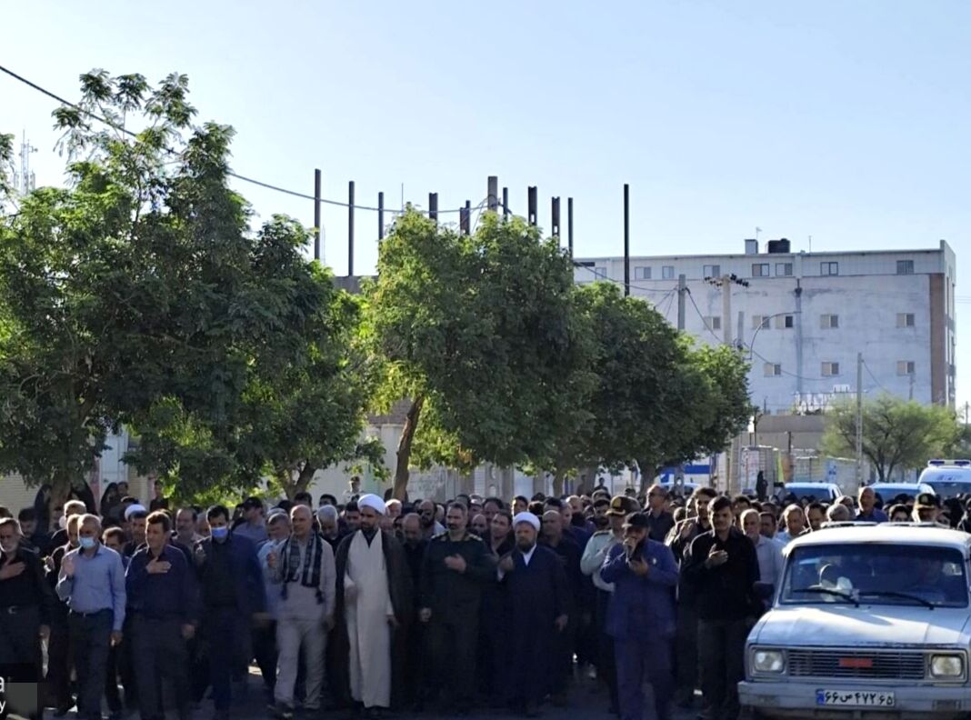 فیلم| راهپیمایی جاماندگان اربعین در جیرفت