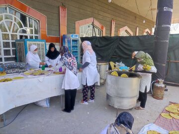 خدمات‌رسانی ۶۰ جهادگر خراسان جنوبی به زائران اربعین