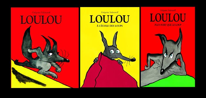 دوستی گرگ و خرگوش در مجموعه سه جلدی