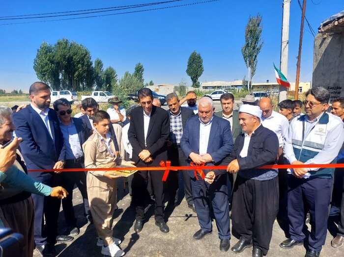 چهار طرح زیرساختی در مهاباد به بهره‌برداری رسید