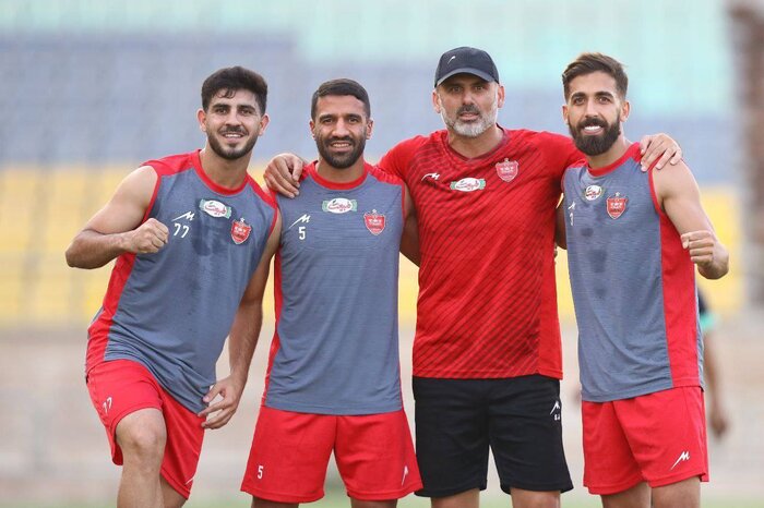 پرسپولیسیها با یک چالش عجیب آماده بازی با فولاد شدند! + تصاویر