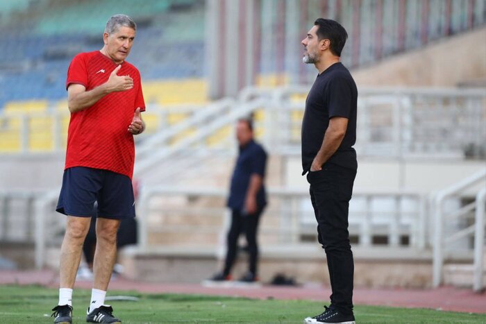 پرسپولیسیها با یک چالش عجیب آماده بازی با فولاد شدند! + تصاویر