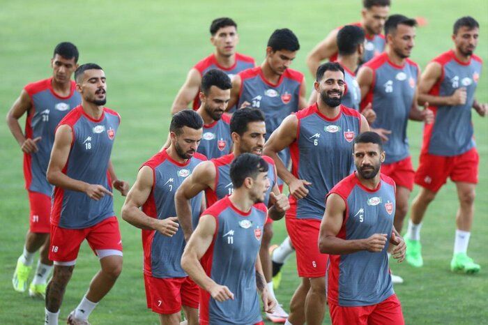 پرسپولیسی‌ها با یک چالش عجیب آماده بازی با فولاد شدند! + تصاویر