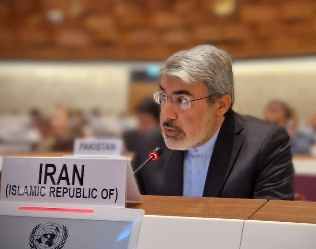 Iran envoy calls for putting complete end to nuclear tests, weapons