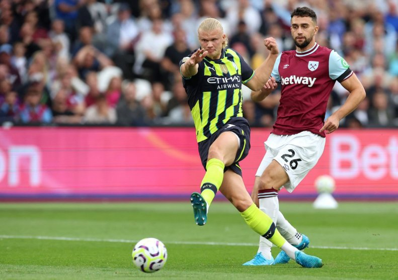 هالند کابوس چکشها؛ برتری منچسترسیتی مقابل وستهم با هتتریک ترمیناتور