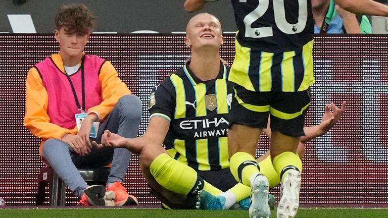 هالند کابوس چکشها؛ برتری منچسترسیتی مقابل وستهم با هتتریک ترمیناتور